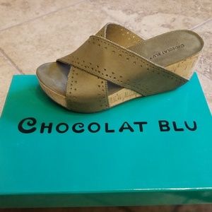 Chocolat Blu  Mysti leather shoes 7.5